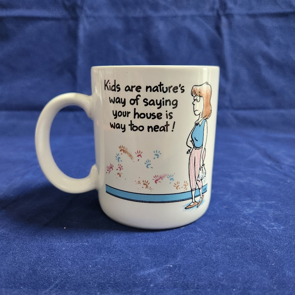 Hallmark Shoebox Greetings Mom Coffee Mug - Kids Nature House Too Neat